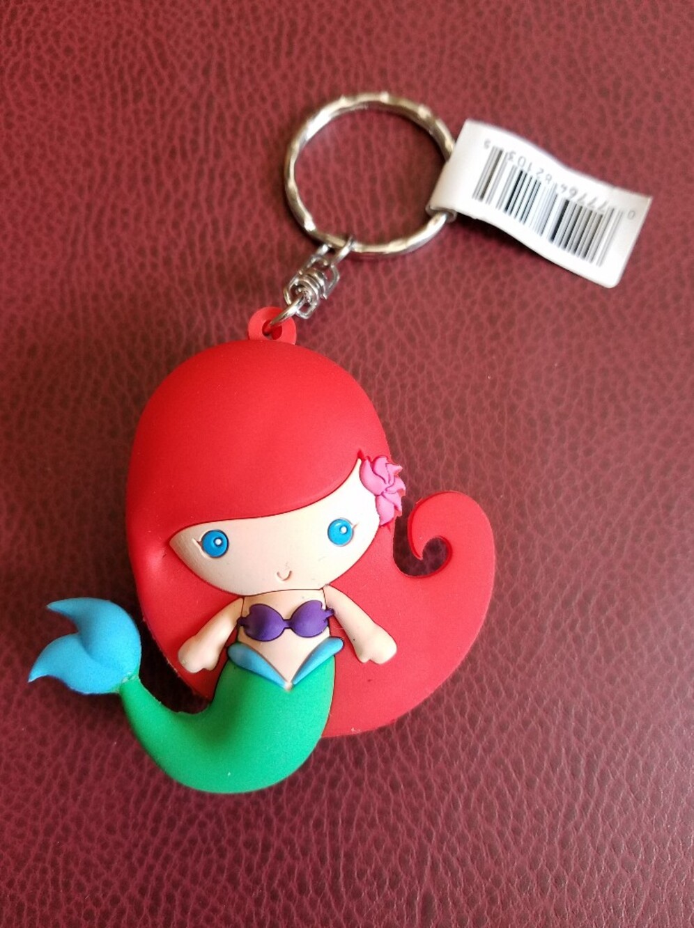 Disney Ariel The Little Mermaid Mystery Figural Bag Keychain Clip Purse Pal